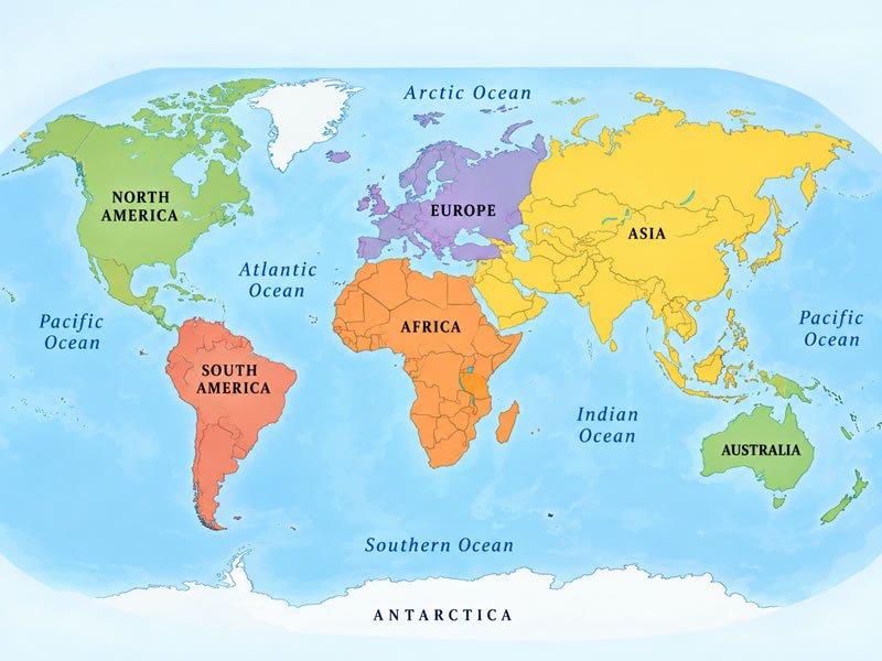 Map of the World Map of the World